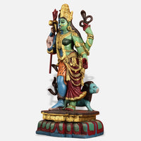 Ardhanarishwari Durga Brass Idol