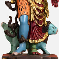 Ardhanarishwari Durga Brass Idol