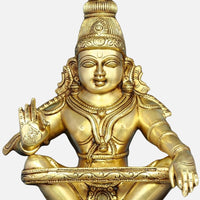 Lord Ayyappa Brass Idol