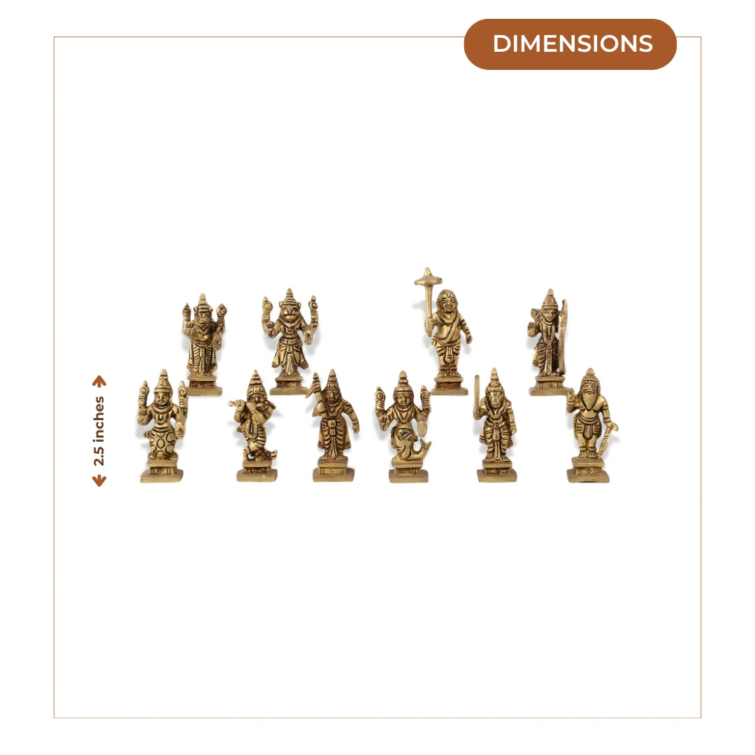Dasavatar Brass Idol