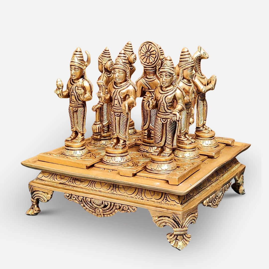 Dashavatara Brass Set