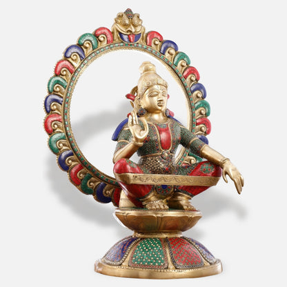 Dattatreya Brass Idol