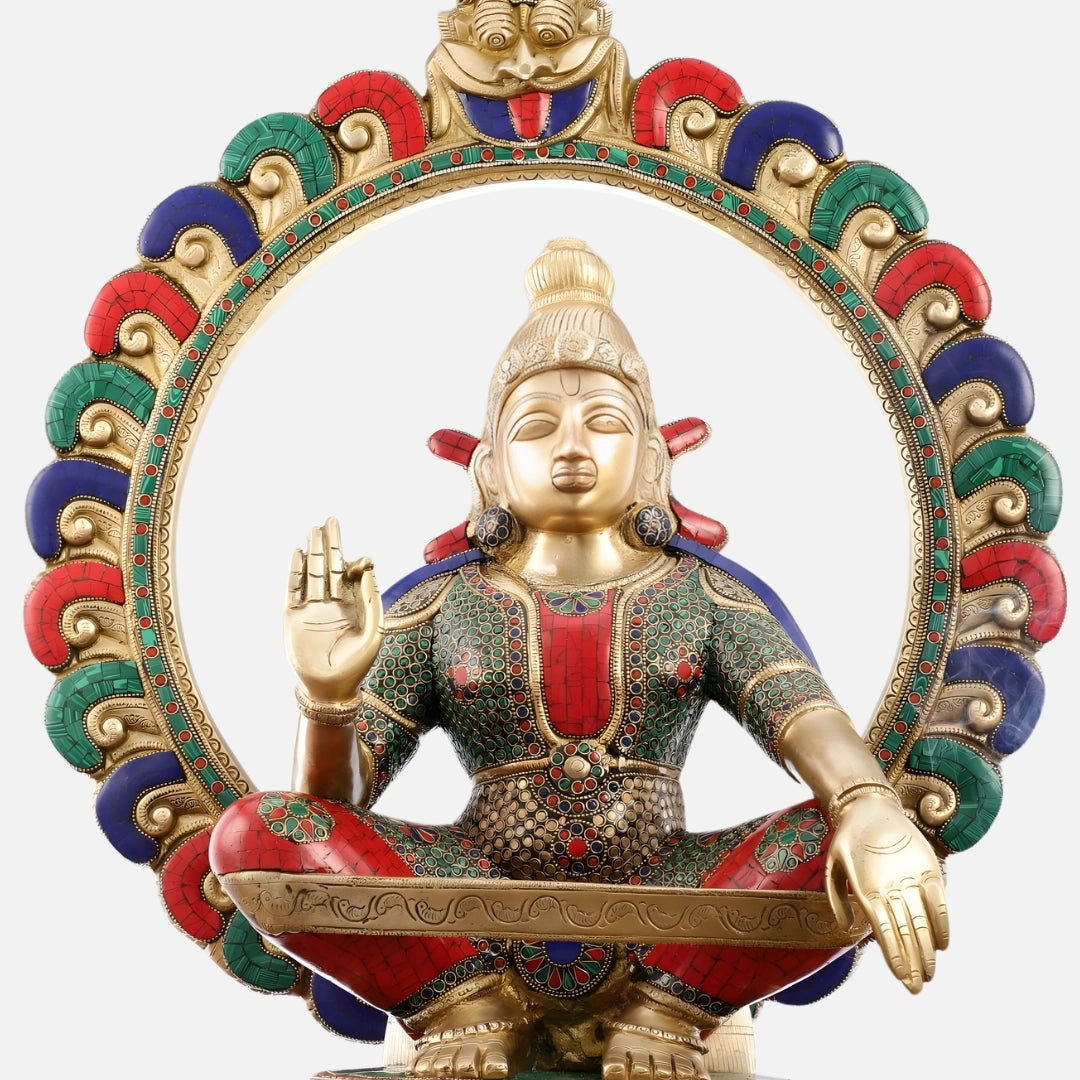 Dattatreya Brass Idol