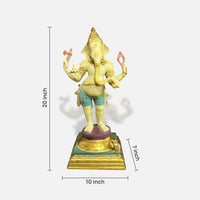 Ganesh Brass Idol 2