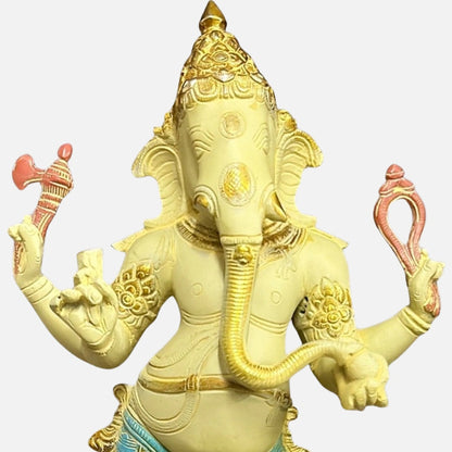 Ganesh Brass Idol 2