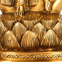 Lakshmi Ganesha Brass Idol 5