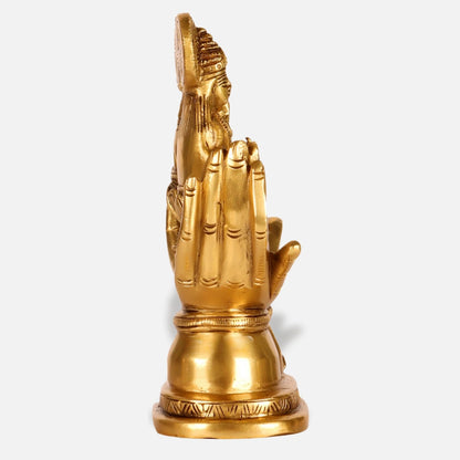 Lakshmi Ganesha Brass Idol 6