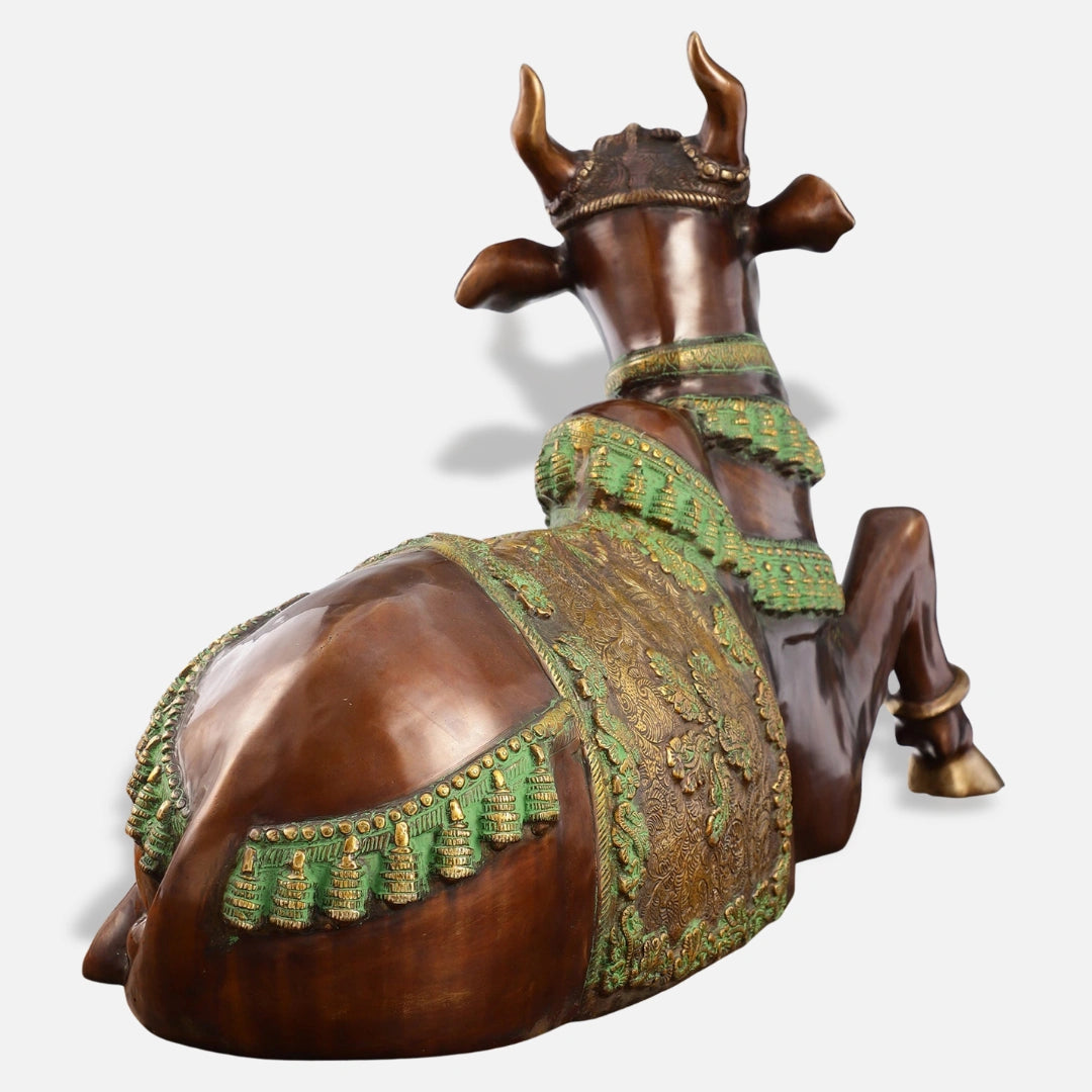 Large Nandi Brass Idol