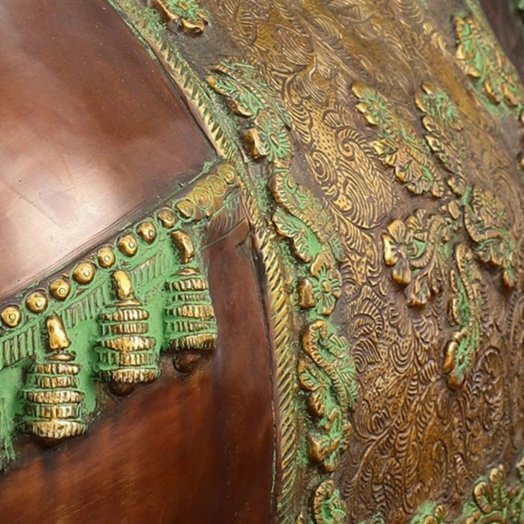 Large Nandi Brass Idol