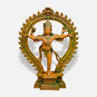 Large Nataraja Brass Idol