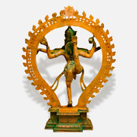 Large Nataraja Brass Idol