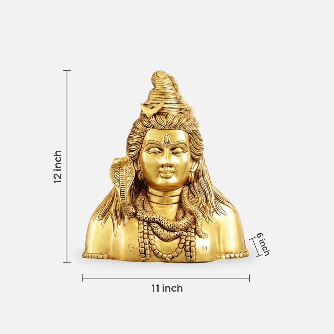 Mahadeva Brass Idol 2
