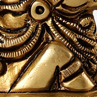 Nandi with Shiva Lingam Brass Idol