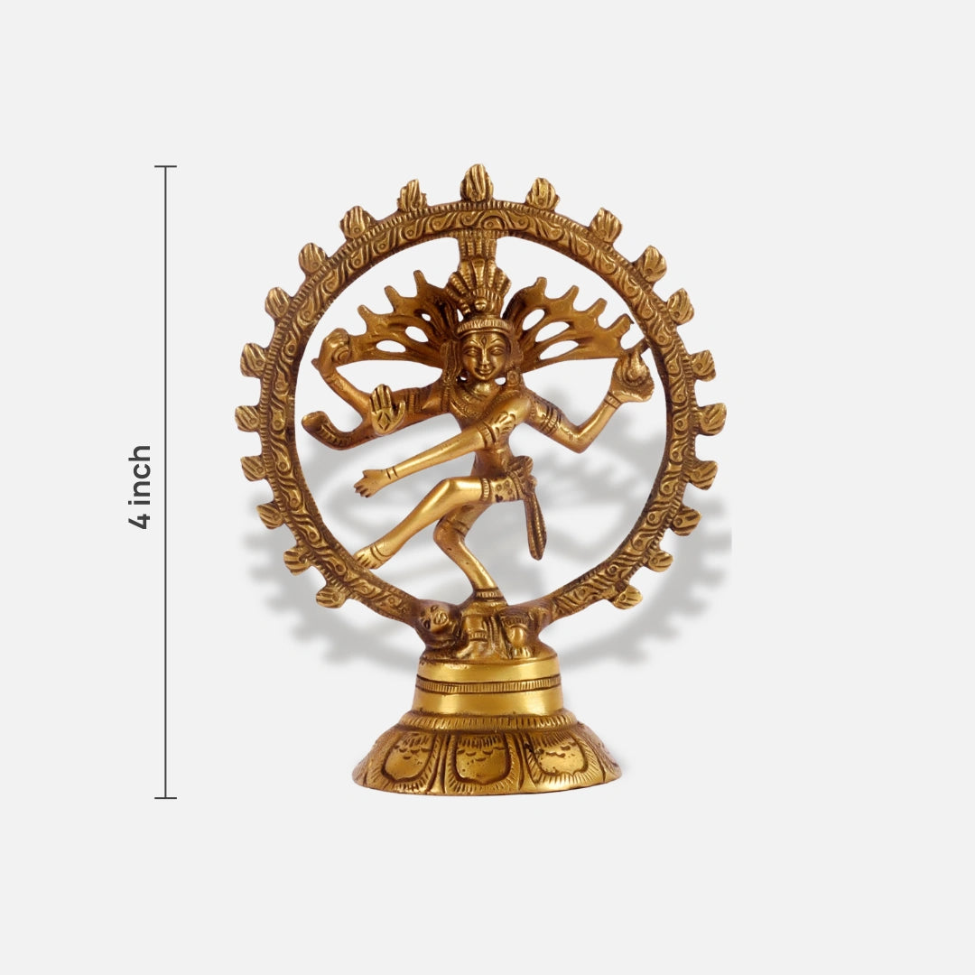 Lord Nataraja Brass Idol 5