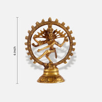 Lord Nataraja Brass Idol 5