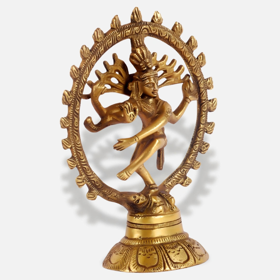 Lord Nataraja Brass Idol 5