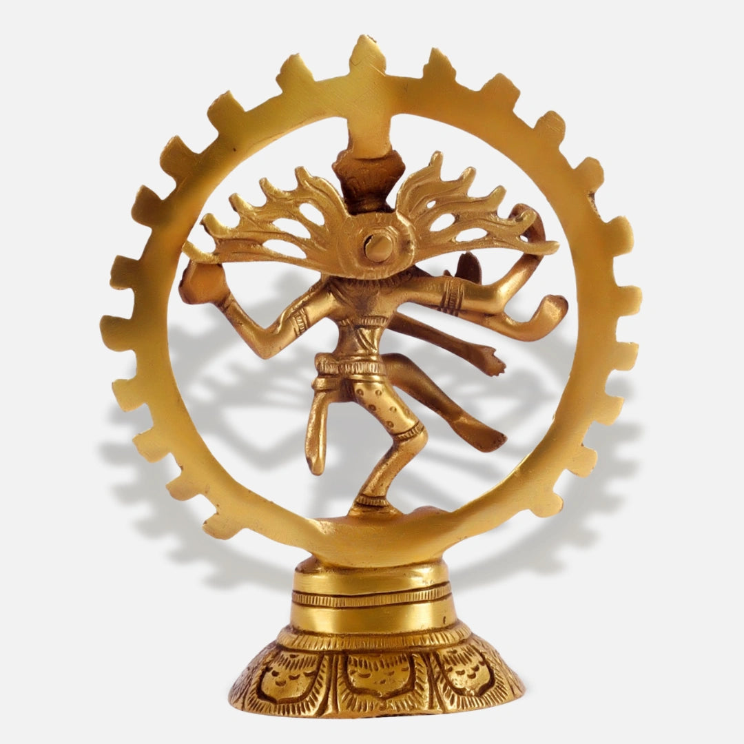 Lord Nataraja Brass Idol 5