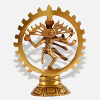 Lord Nataraja Brass Idol 5