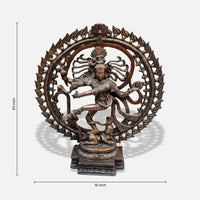 Lord Natraja Brass Idol 4
