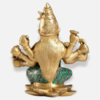 Panchamukhi Hanuman Brass Idol 1