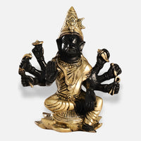 Panchamukhi Hanuman Brass Idol 2