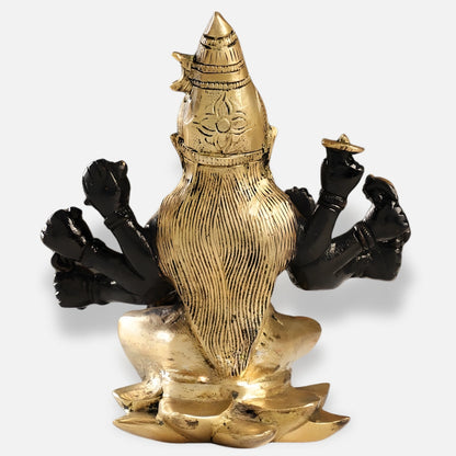 Panchamukhi Hanuman Brass Idol 2