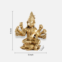 Panchamukhi Hanuman Brass Idol 3