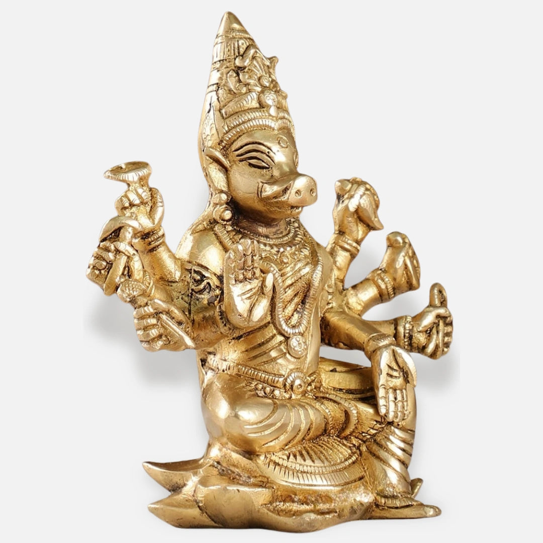 Varahi Amman Brass Idol