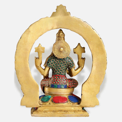 Seated Hanuman Brass Idol 1