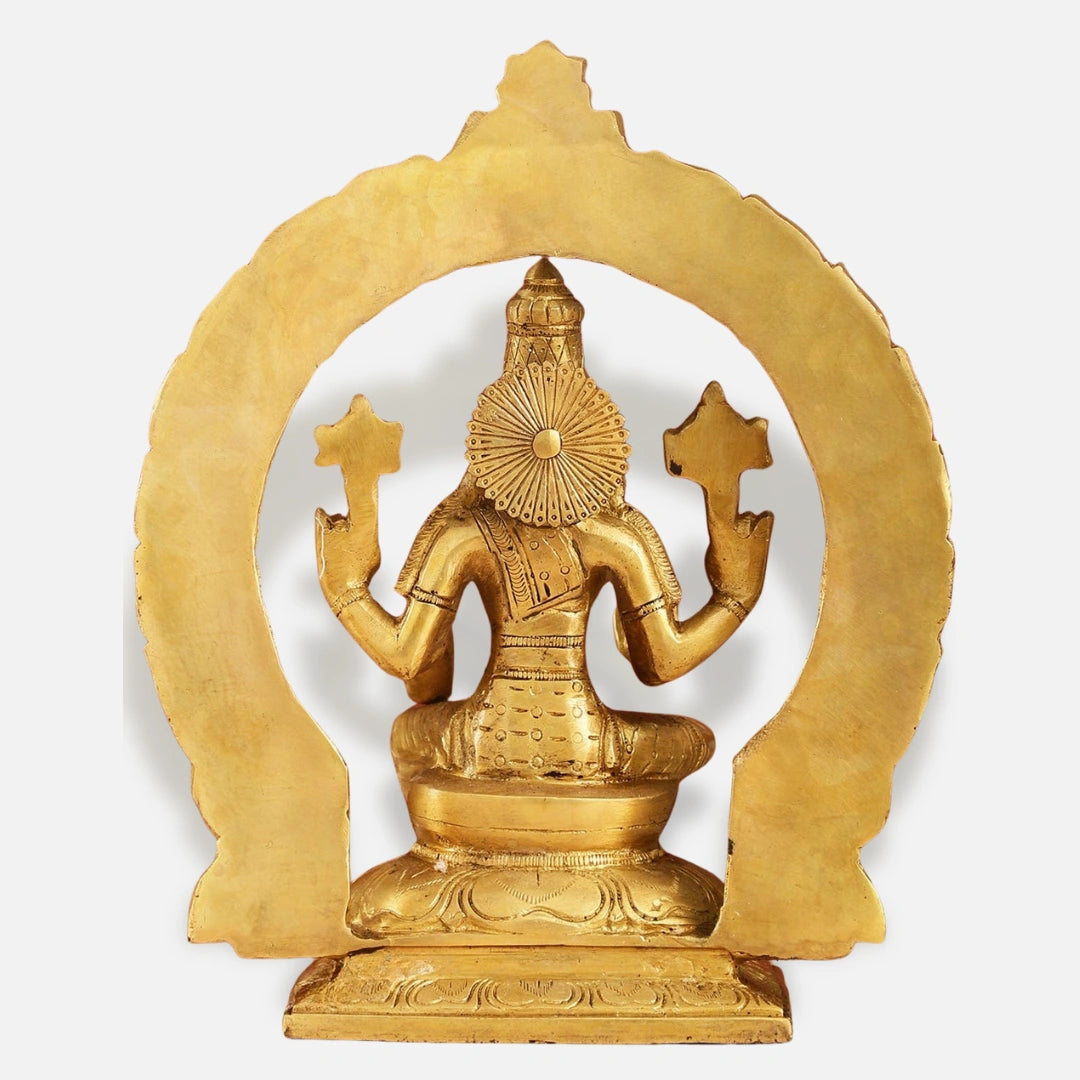 Seated Hanuman Brass Idol 2