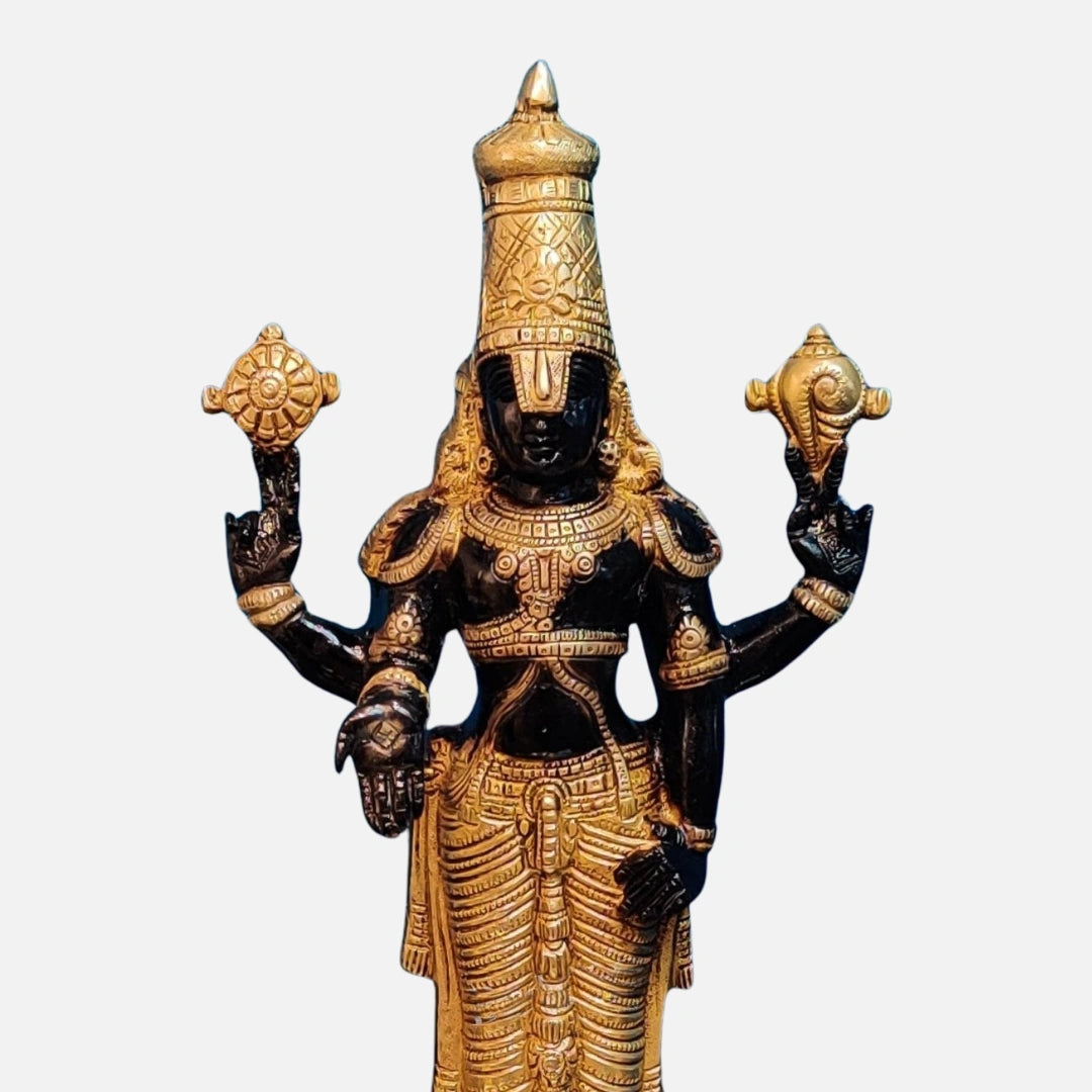 Venkateswara Brass Idol Set