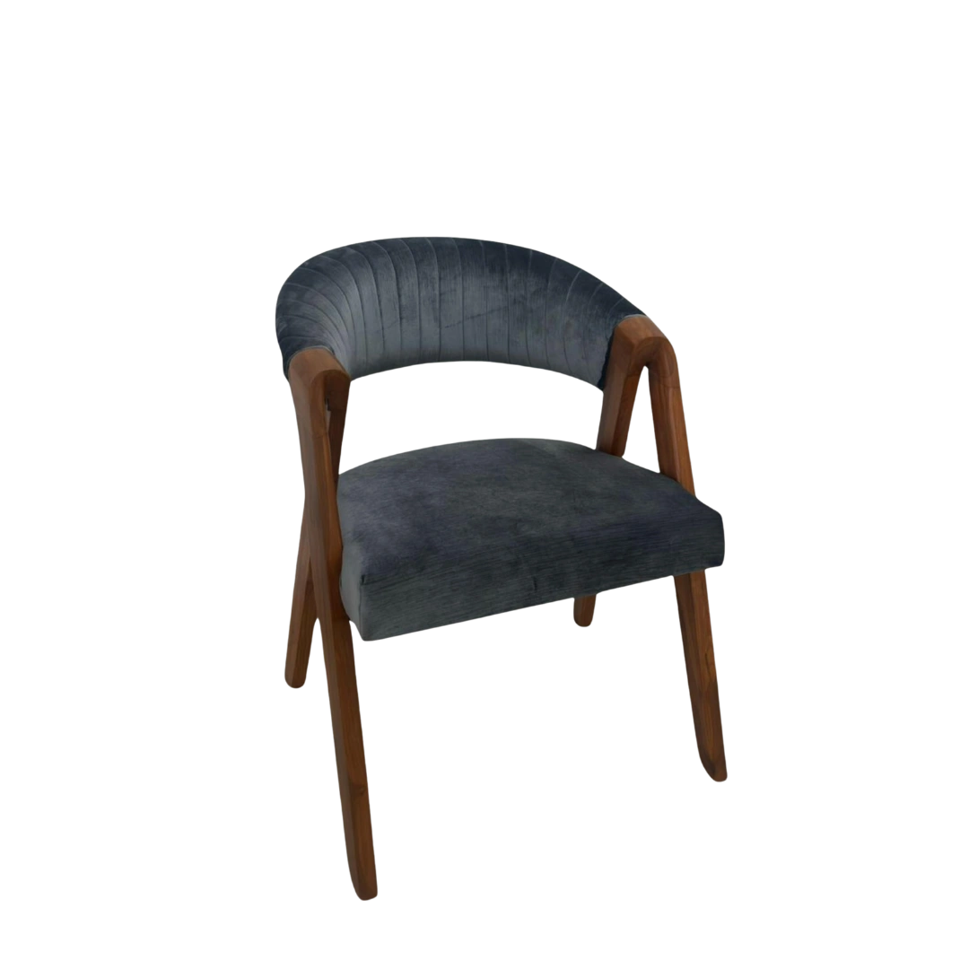 Ziva Teak Wood Arm Chairs (Teak)