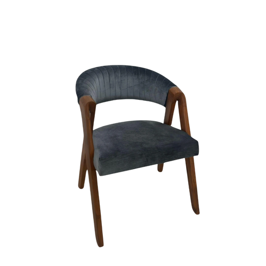Ziva Teak Wood Arm Chairs (Teak)