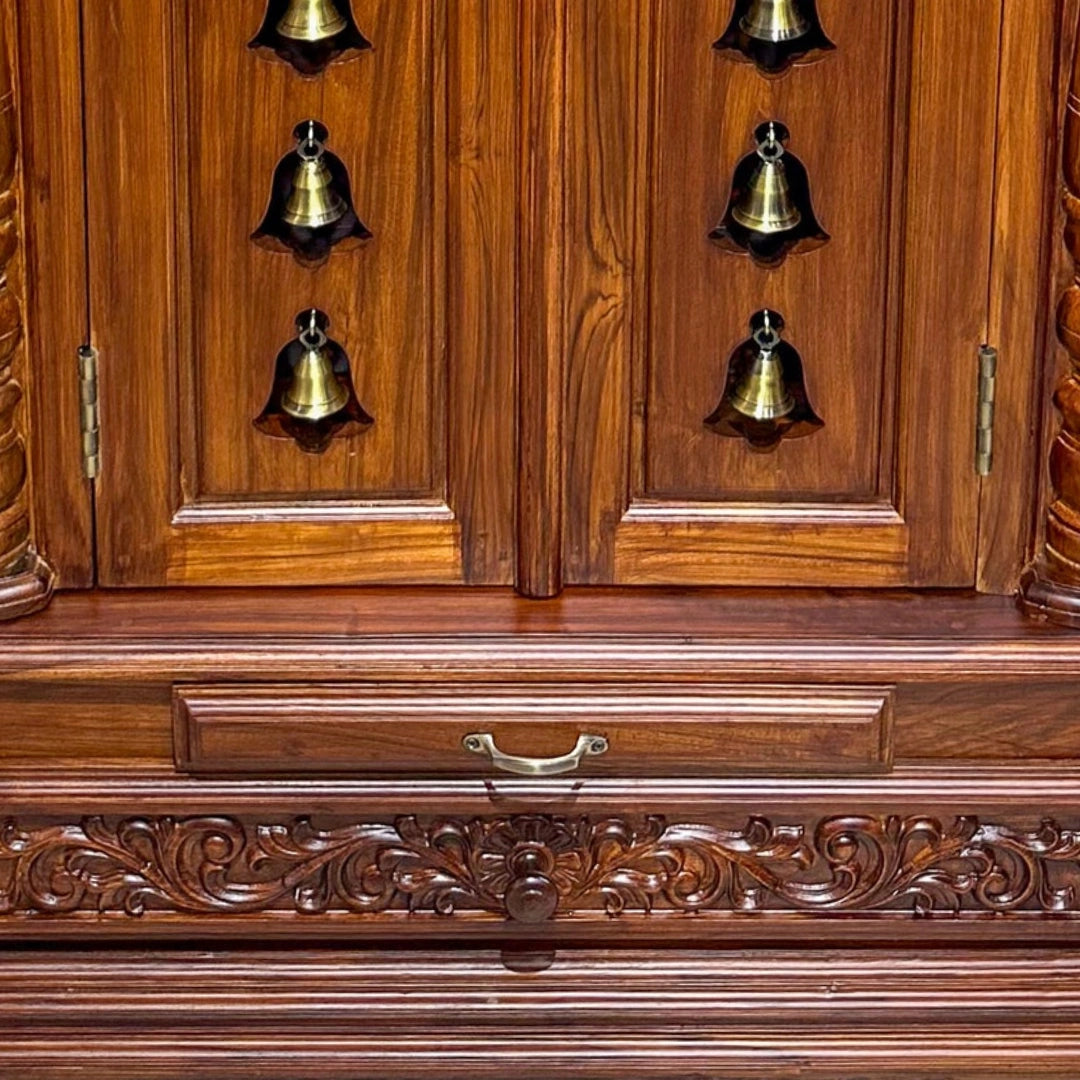 close image of  Sara Teak Wood Mandap (Teak) 