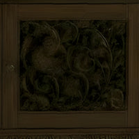 close view  of  Ishvarpeeth Teak Wood Mandap (Brown)