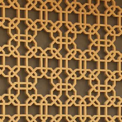 close view of Keertana Teak Wood Mandap (White)  