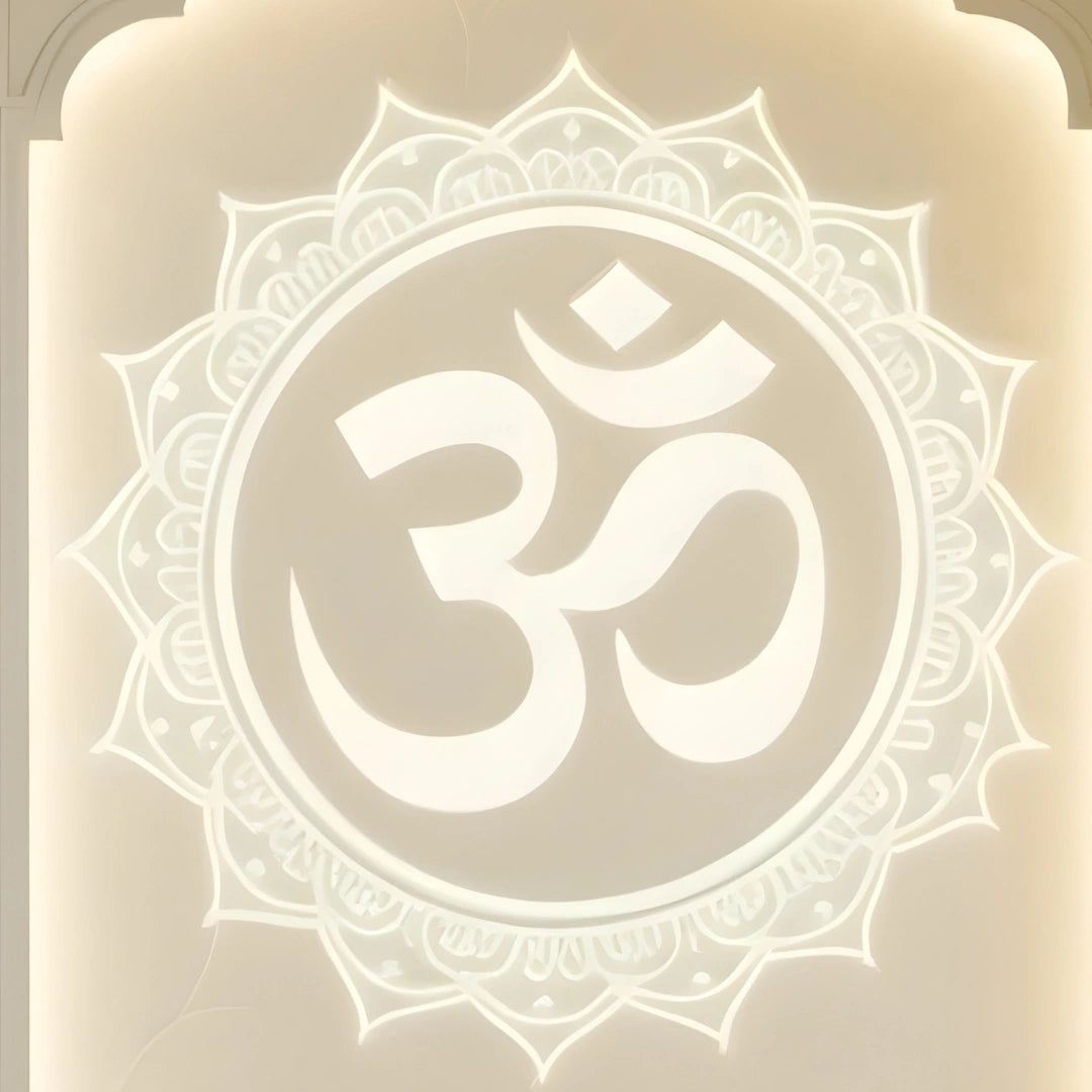 close view of  Nityalaya Teak Wood Mandap (White)  