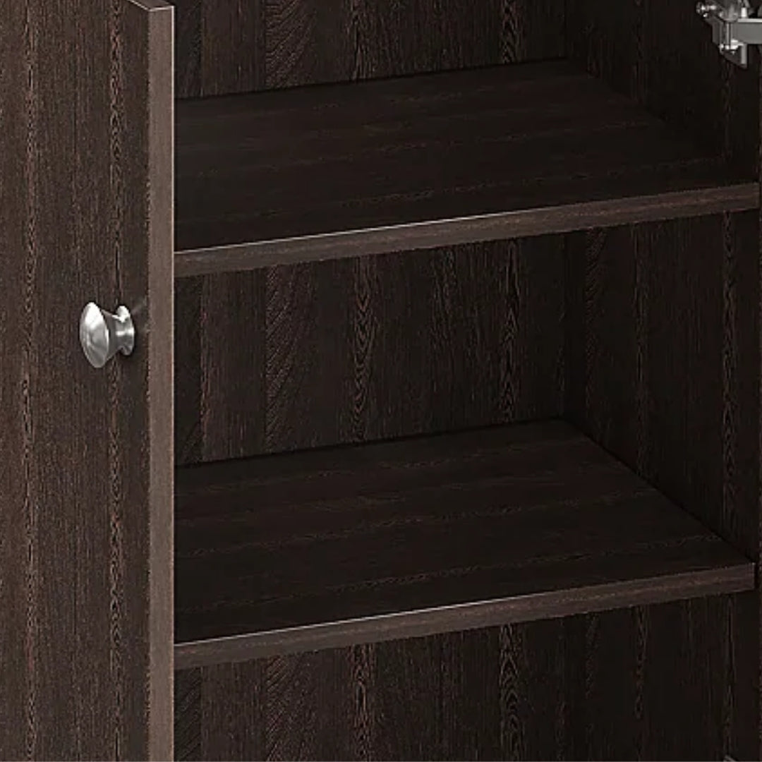 close view of Prabhas Teak Wood Mandap (Wenge) 