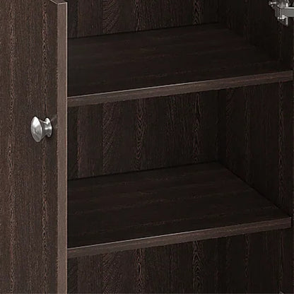 close view of Prabhas Teak Wood Mandap (Wenge) 