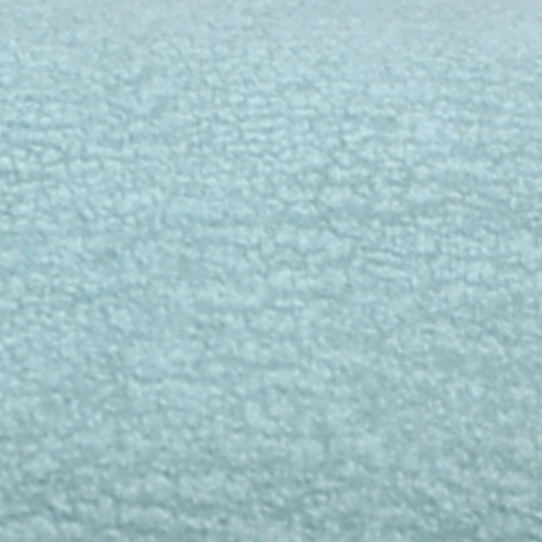 close  view  of Sahaj Teak Wood Arm Chairs (Brown blue) 