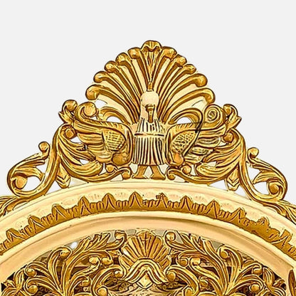 close view  of Shreejyoti Teak Wood Mandap (Gold) 