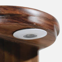 close view  of Stambhika Teak Wood Mandir Teak