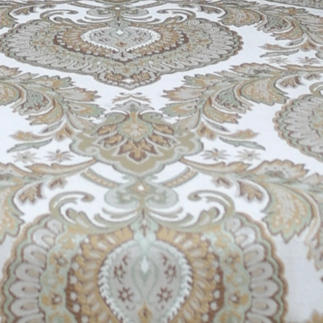 close view of Mavric Teak Wood Arm Chairs (Brown) 