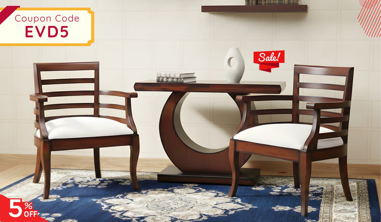 console table and dinning chair banner 