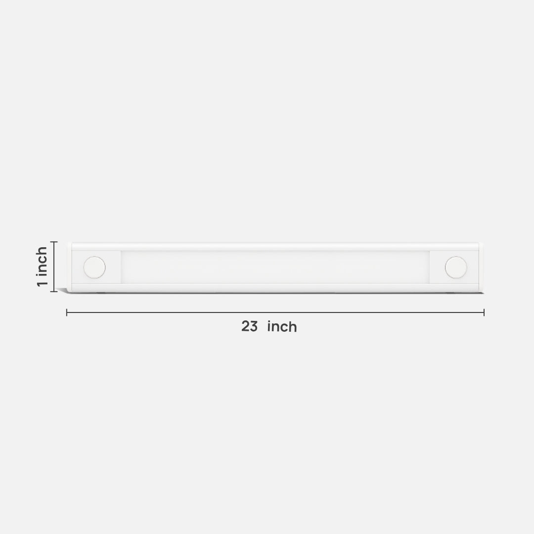 dimensions of 2 Feet Tube light LED 