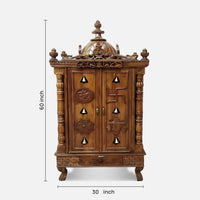 dimensions of Amarjyot Teak Wood Mandap (Teak) 