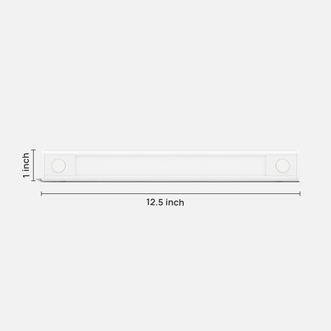 dimensiosn  of 1 Feet Tube Light LED 