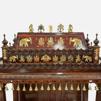 dome view  of Nihar Teak Wood Mandap (Teak) 