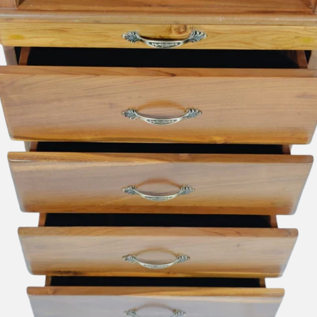 drawer zoom image  of Saanjhita Teak Wood Mandap (Teak) 