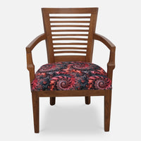 front image of Aanya Teak Wood Arm Chairs (Teak)